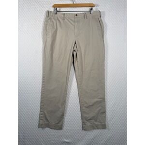 Polo Ralph Lauren Mens 36x29 Khaki Tan Stretch Straight Fit Chino Pants 5397